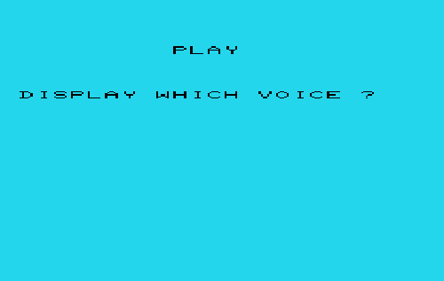 Vic Music Composer screenshot 2 for Vic-20